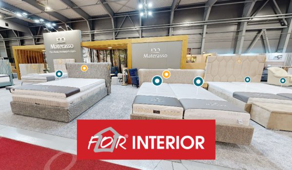 Virtuálna prehliadka nášho stánku na veľtrhu For Interior 2024