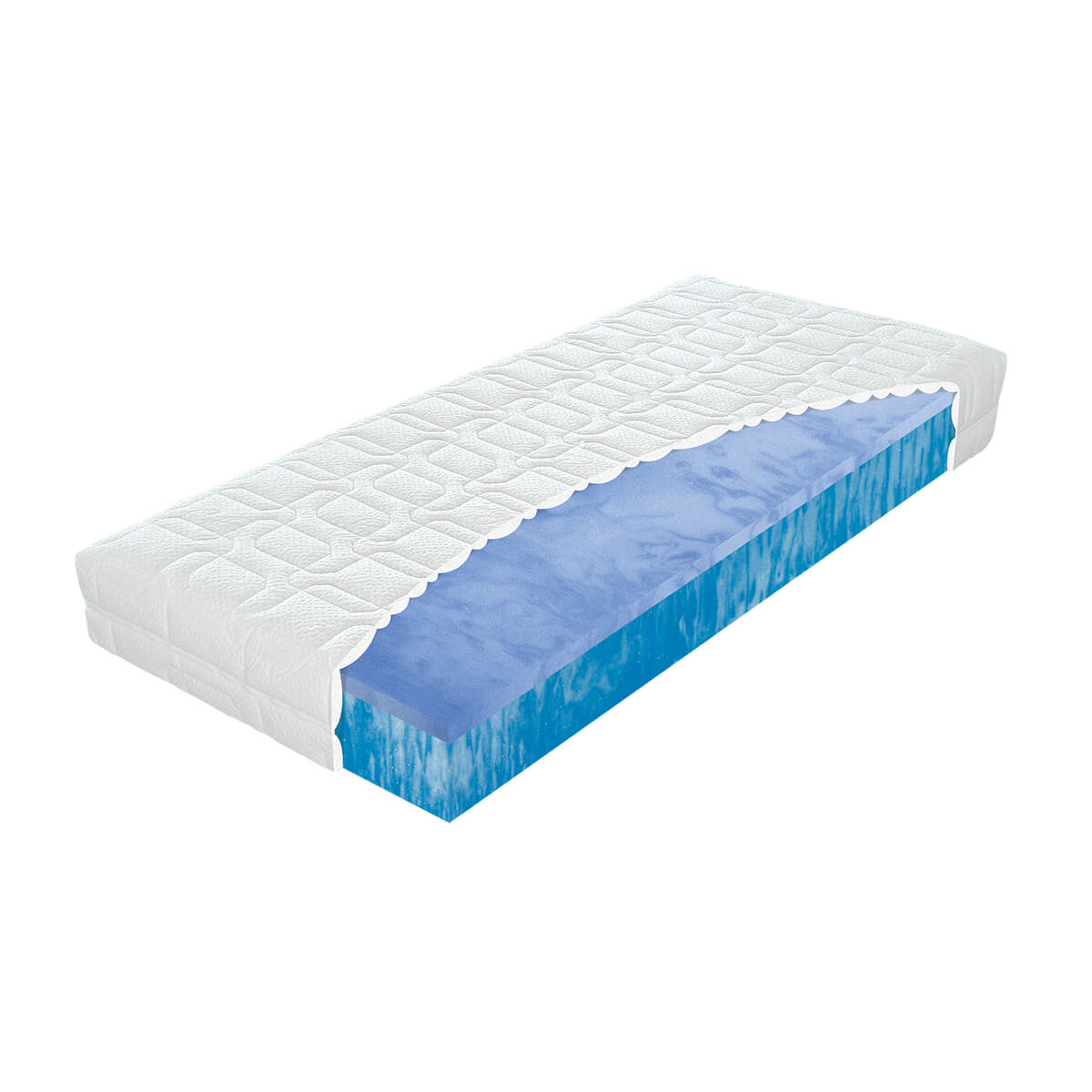 Moderný penový matrac s priedušným jadrom pre zdravý spánok